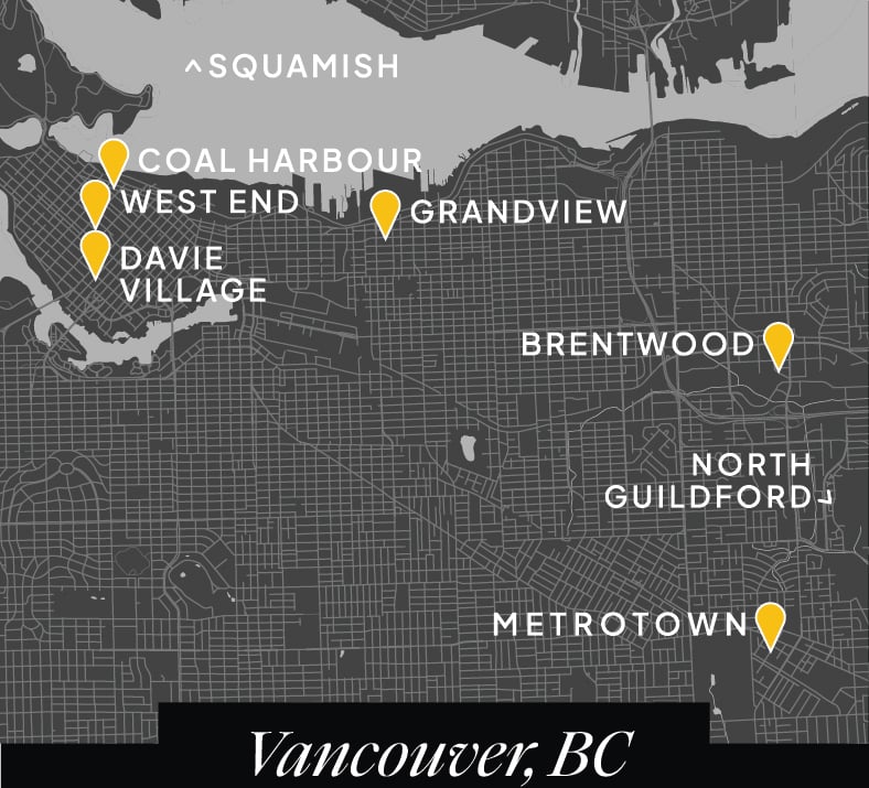 Vancouver map