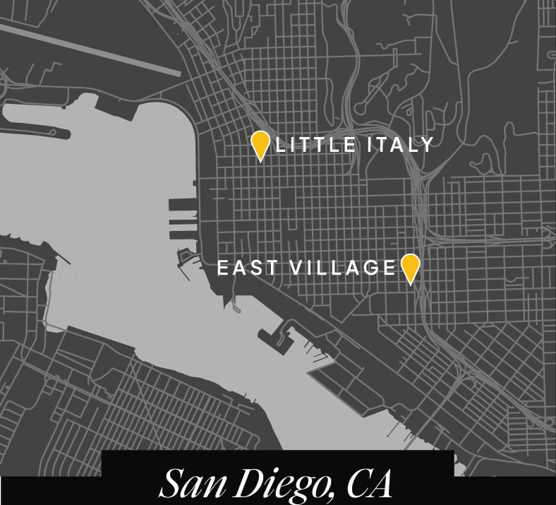 San Diego map