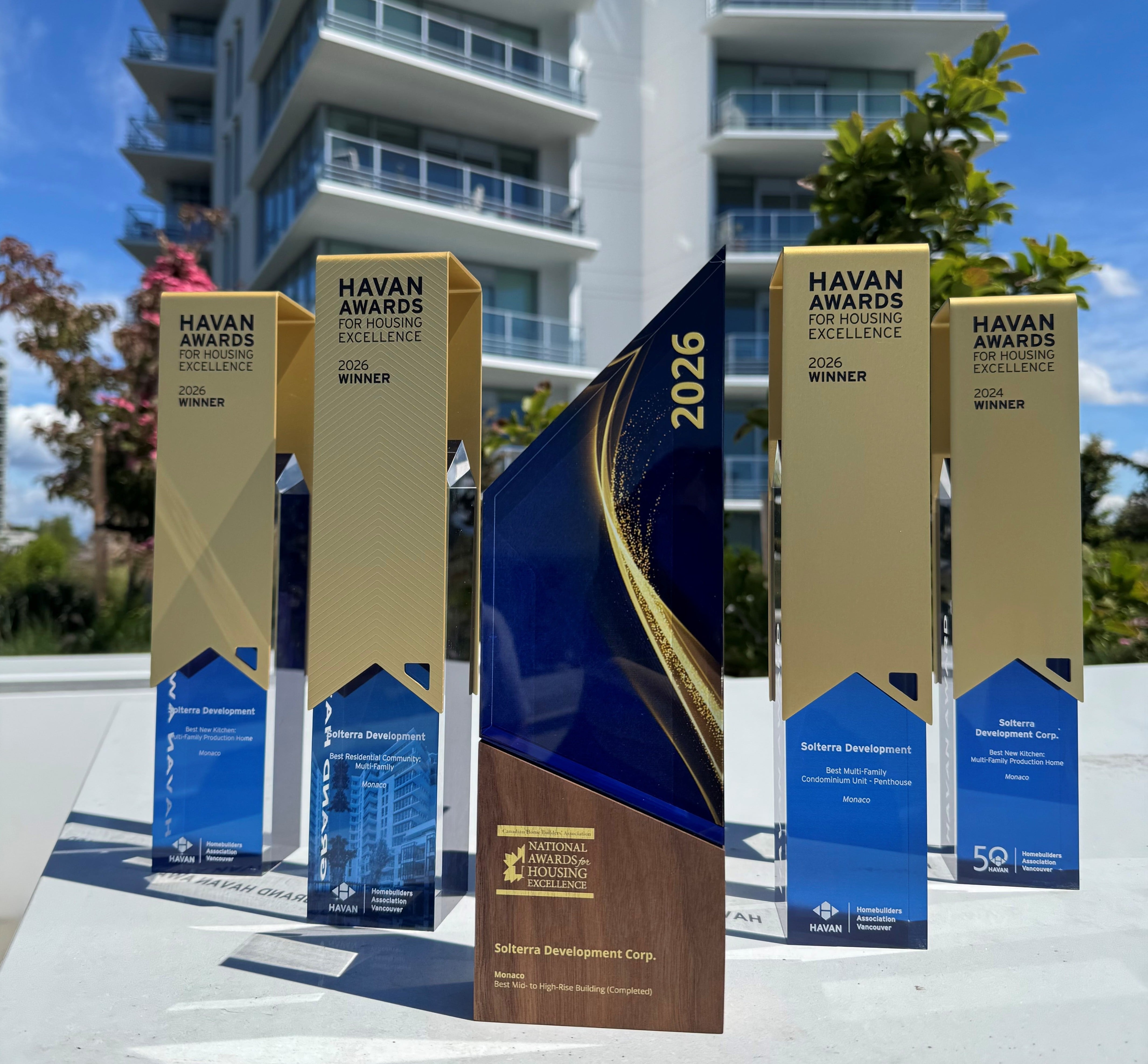 Beautiful award-winning Monaco in White Rock by Solterra Development.