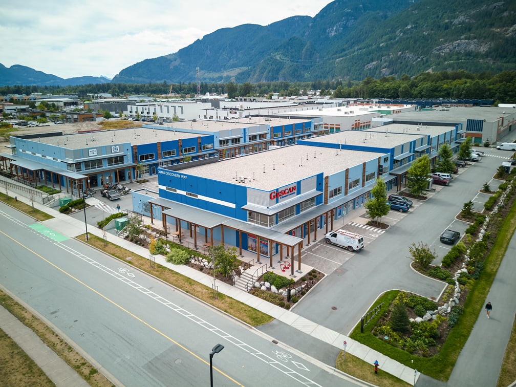 Commercial space, Sea to Sky Business Park by Solterra Development.
