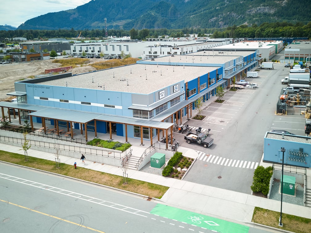 Commercial space, Sea to Sky Business Park by Solterra Development.
