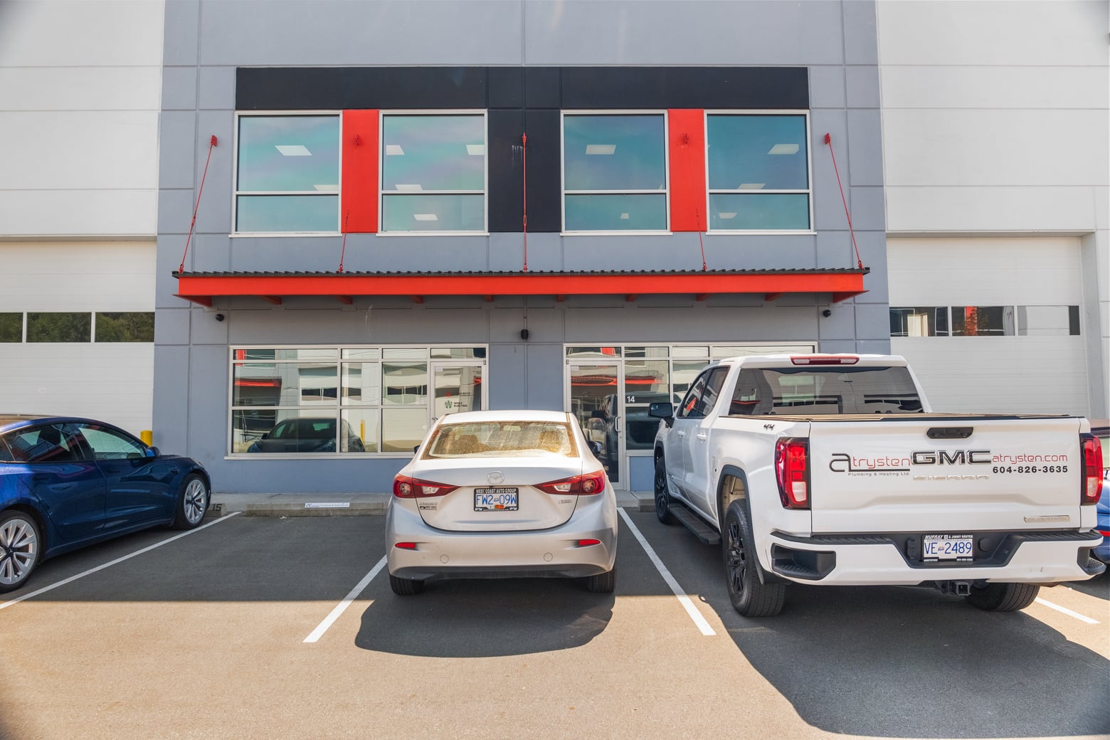 Commercial space, Silver Creek Industrial Park in Mission by Solterra Development.