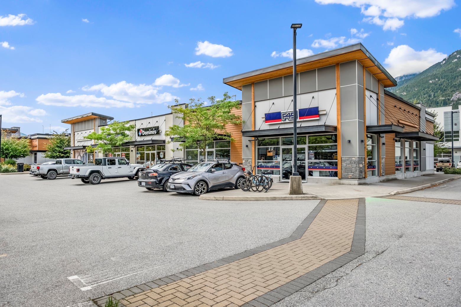 Commercial space, Squamish Retail Park by Solterra Development.